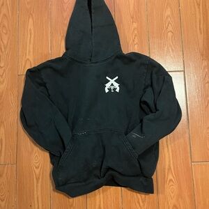 Warren lotas bleach stain hoodie